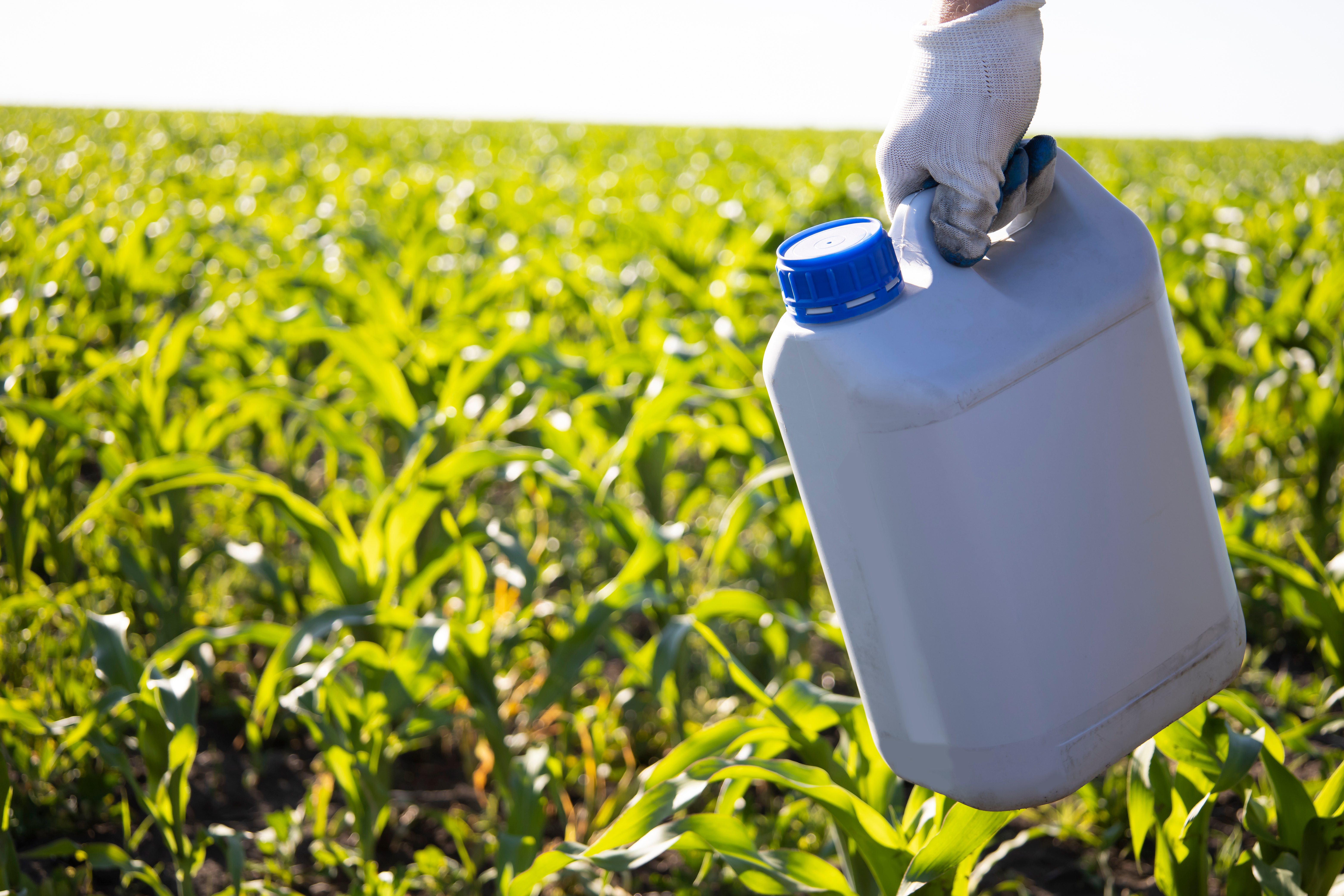 pesticide container