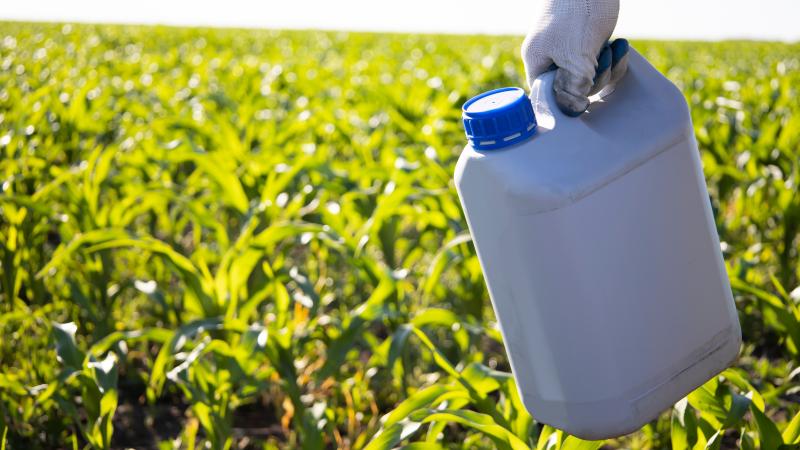 pesticide container